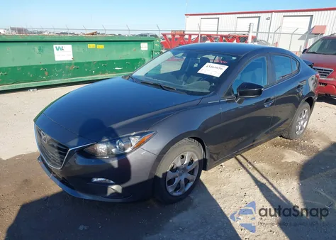 2015 Mazda Mazda3 I Sv from USA, damaged, VIN JM1BM1T7XF1220373